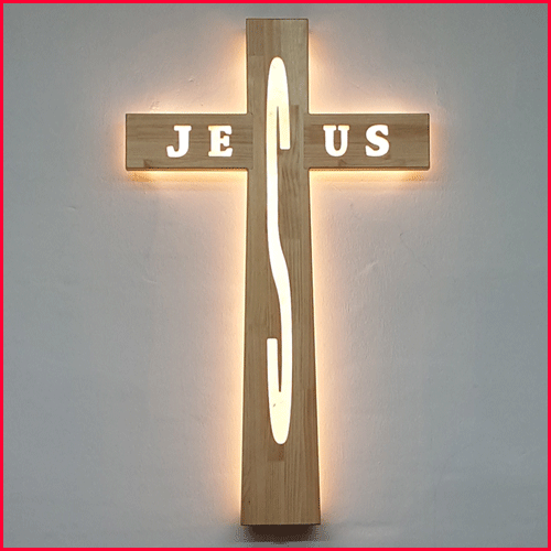 JESUS 조명십자가(100cm)